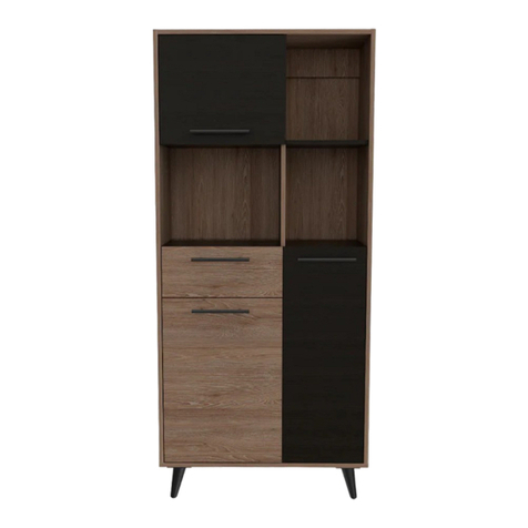 RTA Bilbao Bookcase User manual RTA Bilbao Bookcase User manual