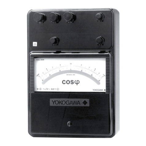 YOKOGAWA 2039 User manual YOKOGAWA 2039 User manual