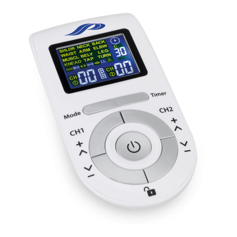 New Age iTens Terapix user manual