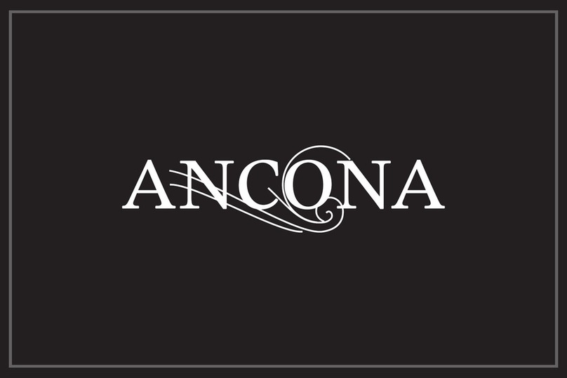 Ancona Capri Series User manual Ancona Capri Series User manual