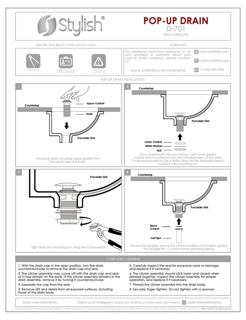 Stylish D-701 manual