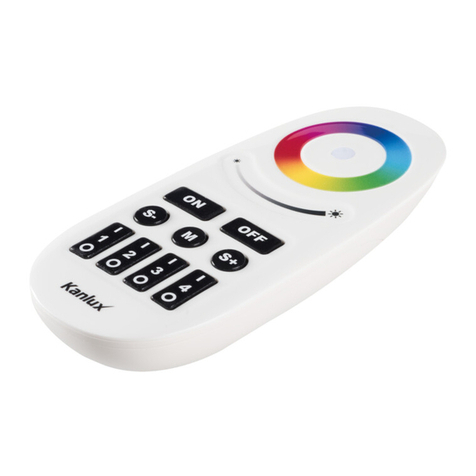Kanlux Controller RGBW manual