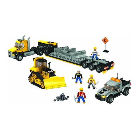 Mega Bloks CAT 97800 Assembly instructions