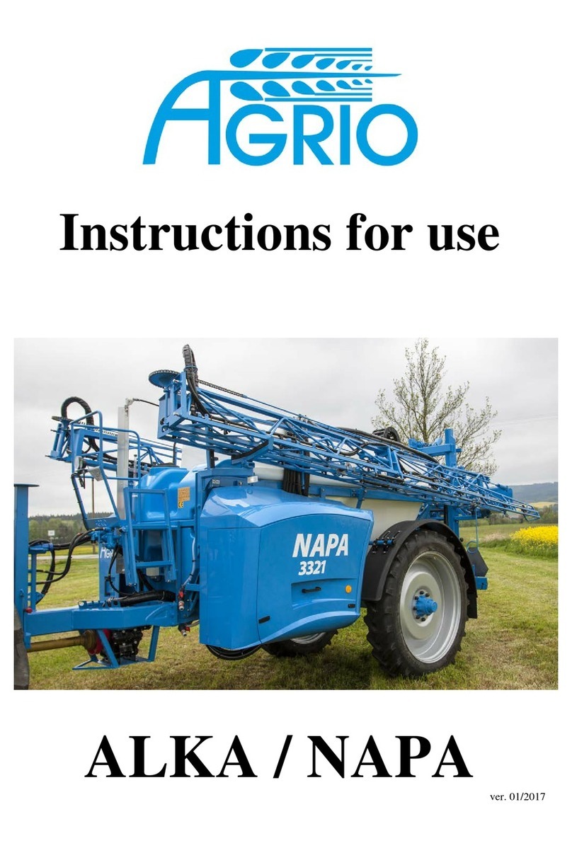 Agrio ALKA 2500 Instructions for use Agrio ALKA 2500 Instructions for use