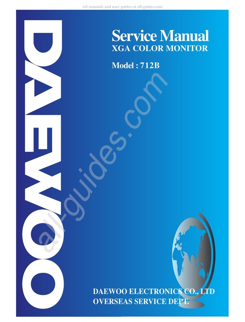Daewoo 712B User manual