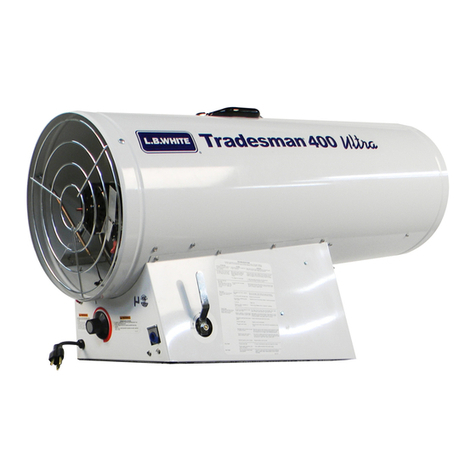 L.B. White Tradesman CP170 Manual