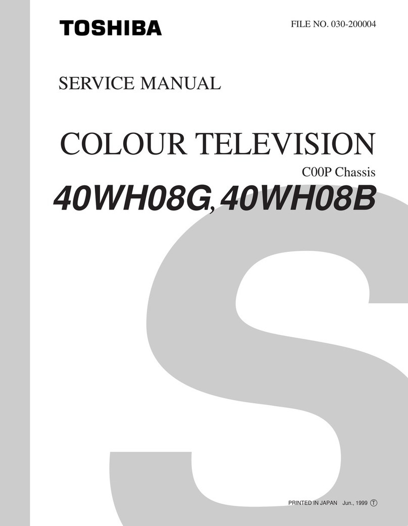 Toshiba 40WH08G User manual Toshiba 40WH08G User manual