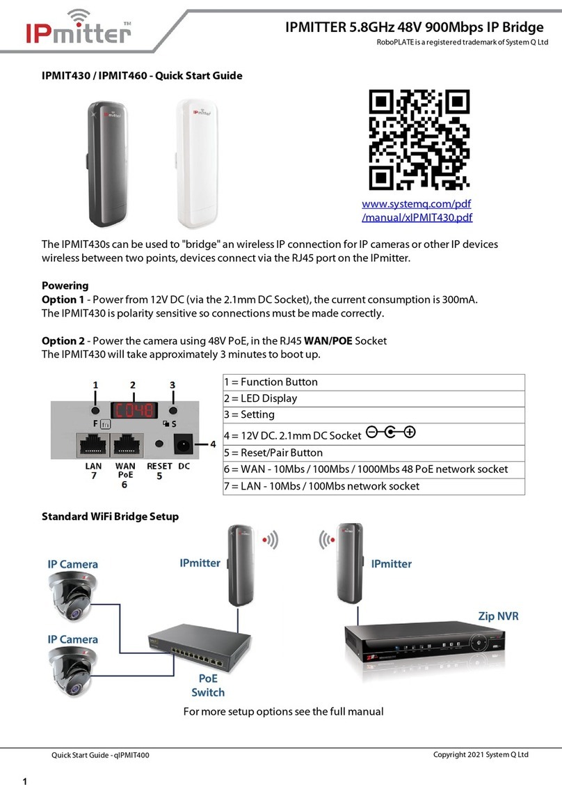 IPmitter IPMIT430 User manual