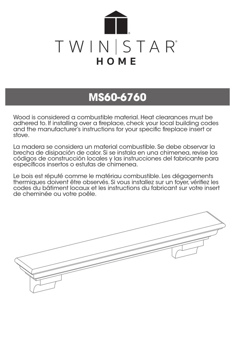 Twin Star Home MS60-6760 Assembly instructions