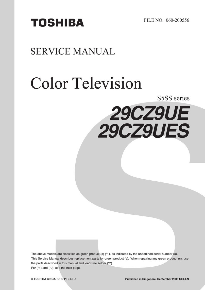 Toshiba 29CZ9UE User manual