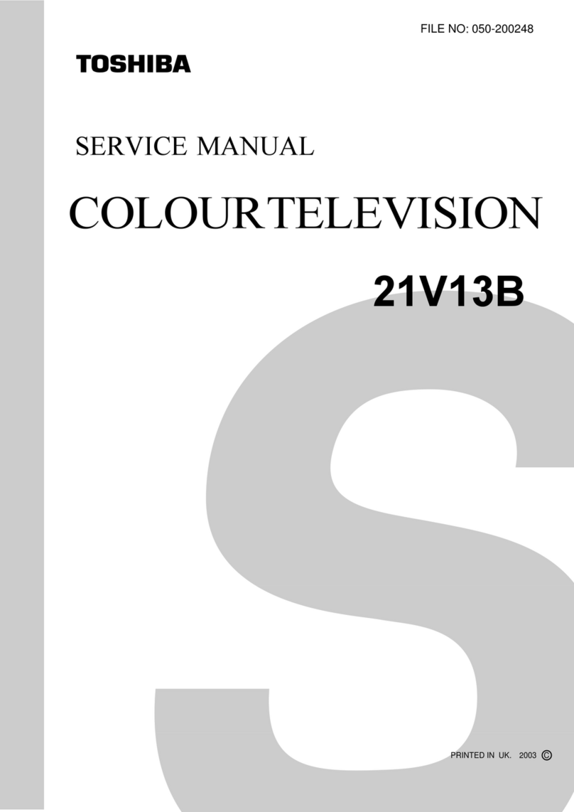 Toshiba 21V13B User manual Toshiba 21V13B User manual