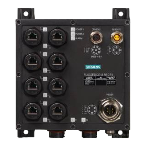 Siemens SIMATIC NET RUGGEDCOM RS969 User manual