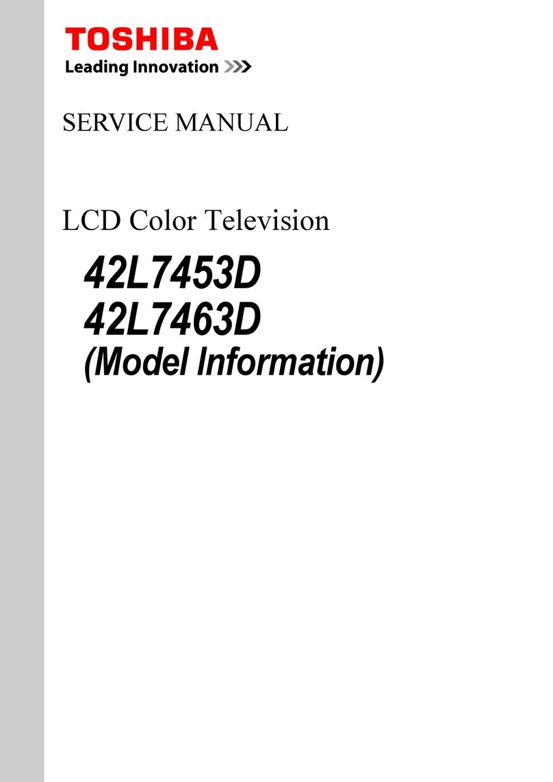 Toshiba 42L7453D User manual