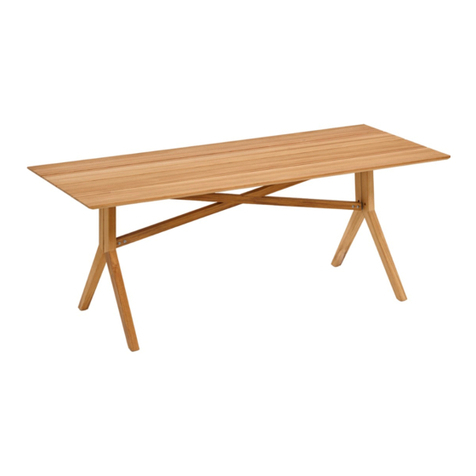 Weishaupl Loft Table User manual