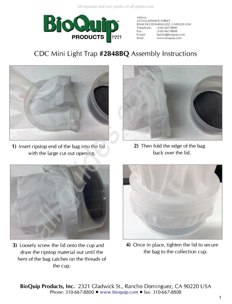 BioQuip CDC Mini Assembly instructions