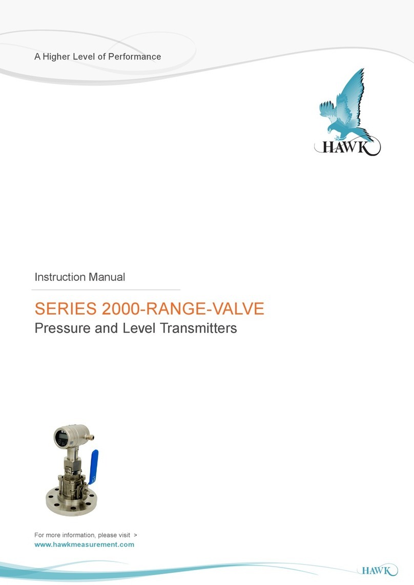 Hawk 2000-RANGE-VALVE Series instruction manual