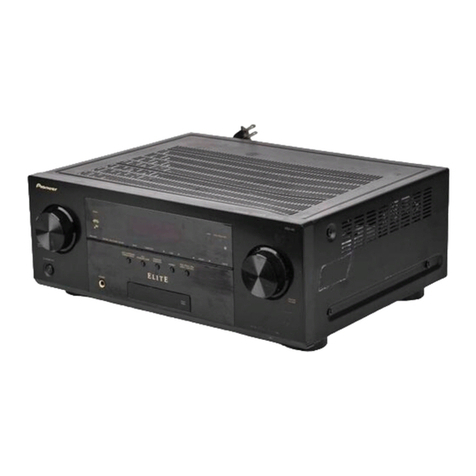 Pioneer Elite VSX-40 Service manual
