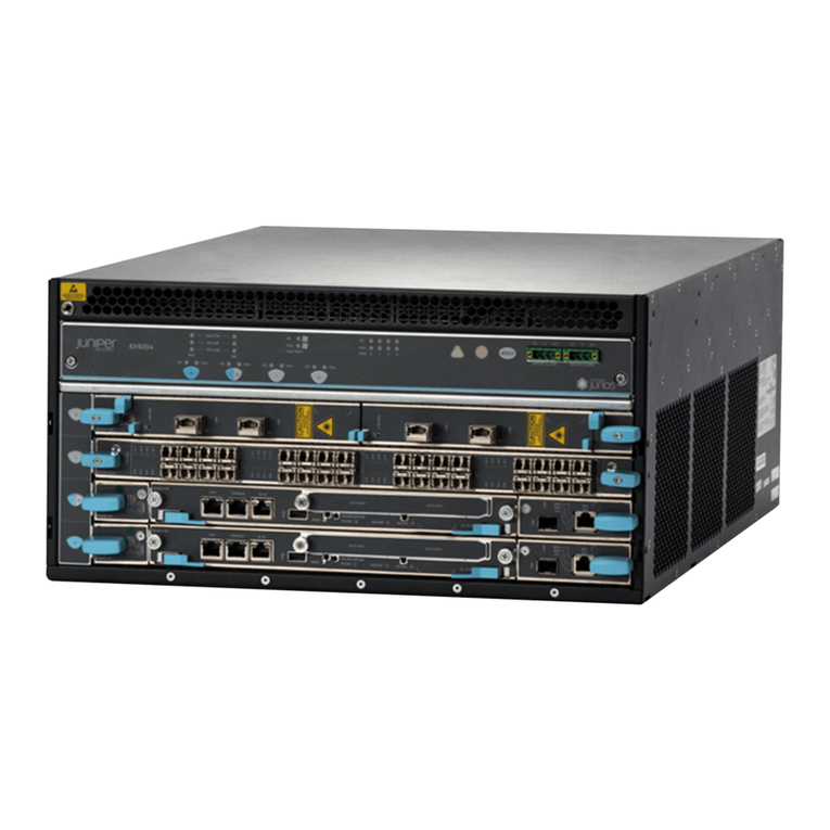 Juniper EX9200 Series manual Juniper EX9200 Series manual