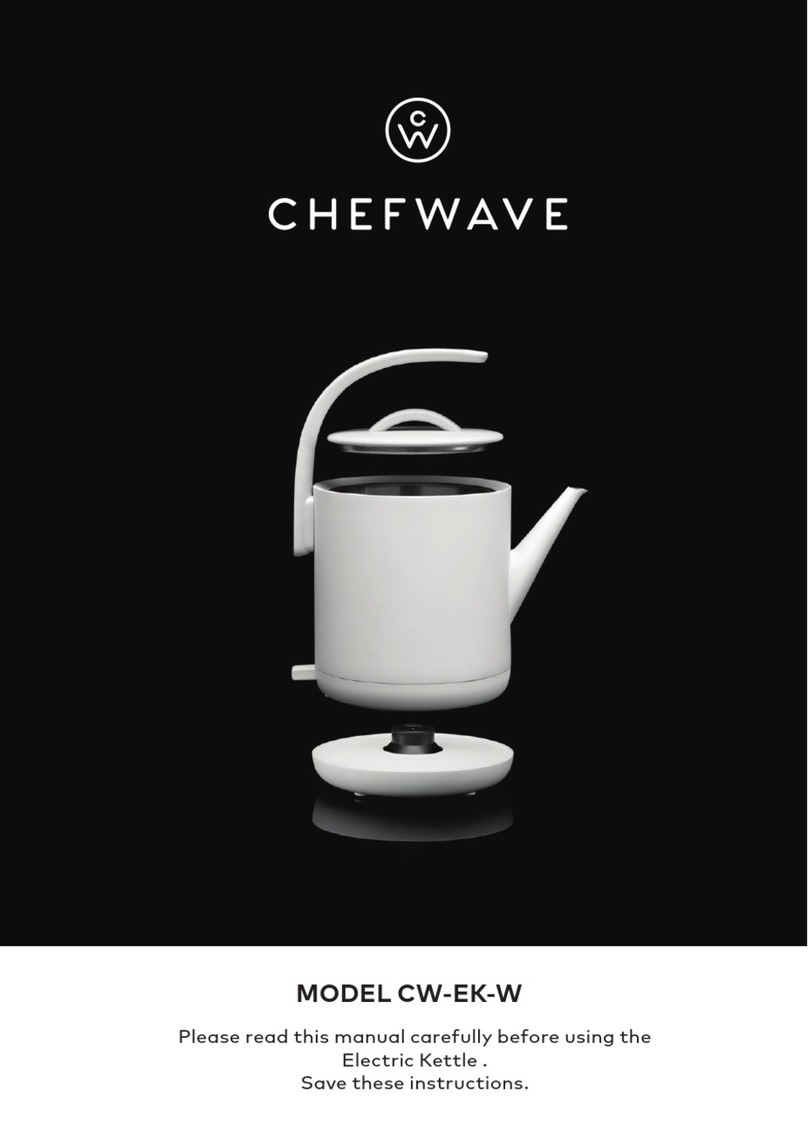 Chefwave CW-EK-W quick start guide