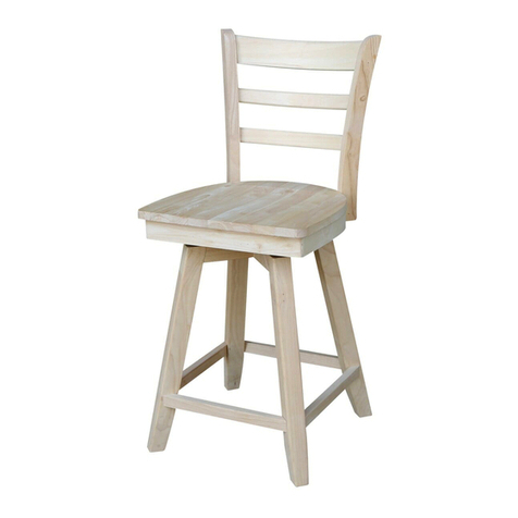 Unfinished Furniture of Wilmington EMILY S-6172SW User manual Unfinished Furniture of Wilmington EMILY S-6172SW User manual