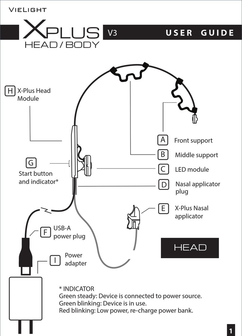 Vielight XPLUS HEAD user guide Vielight XPLUS HEAD user guide