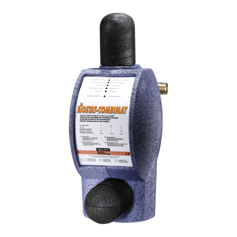 Judo BIOSTAT 25 TGA Installation and operating instructions Judo BIOSTAT 25 TGA Installation and operating instructions