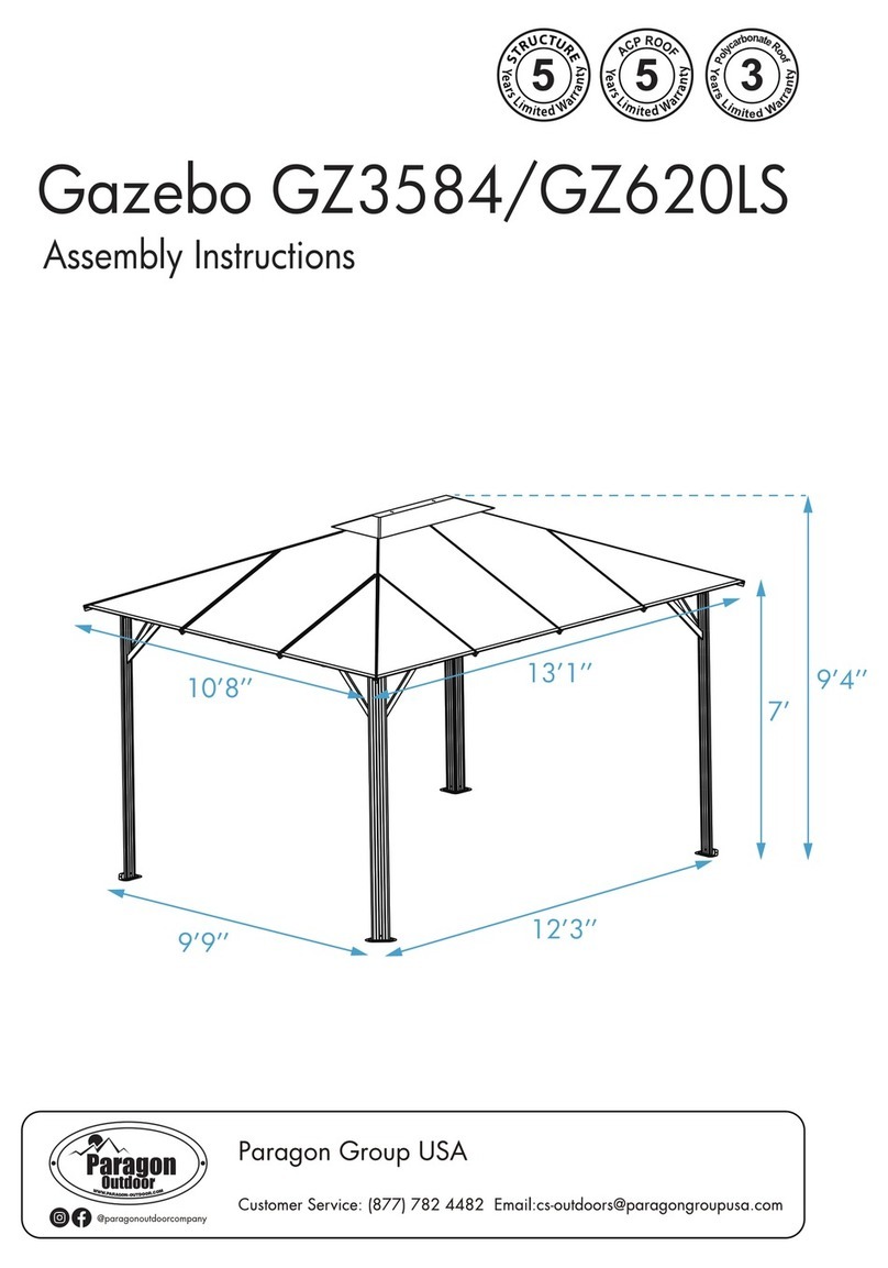Paragon GZ3584 Assembly instructions