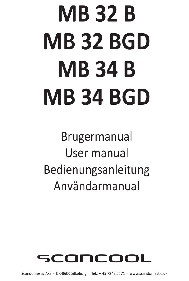 Scan Cool MB 32 B User manual