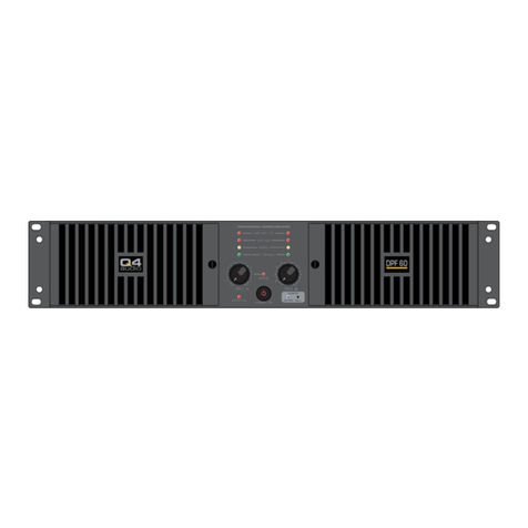 Q4 audio DPF Series User manual