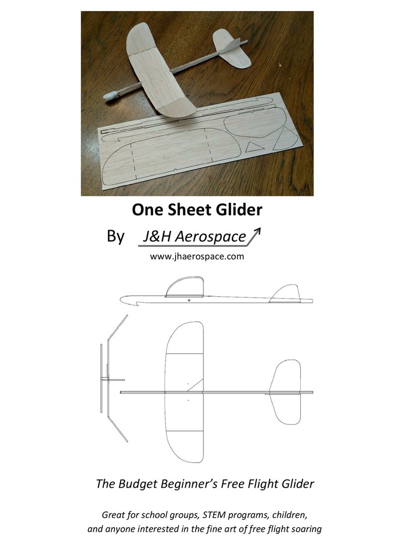 J&H One Sheet Glider manual J&H One Sheet Glider manual