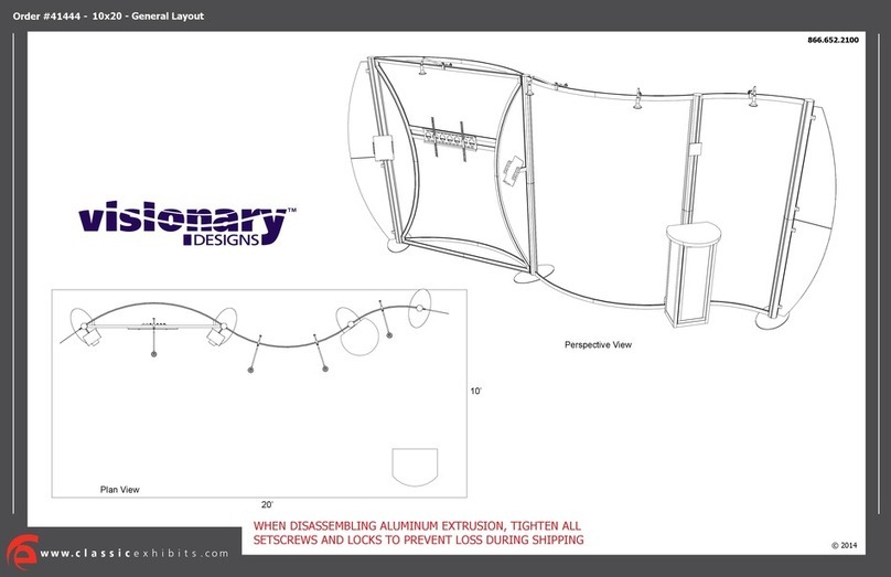 VISIONARY DESIGNS 41444 quick start guide