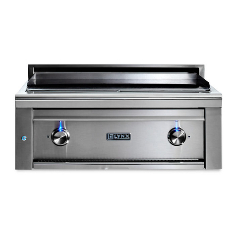 Lynx ASADO L30AG Assembly / care & use instructions