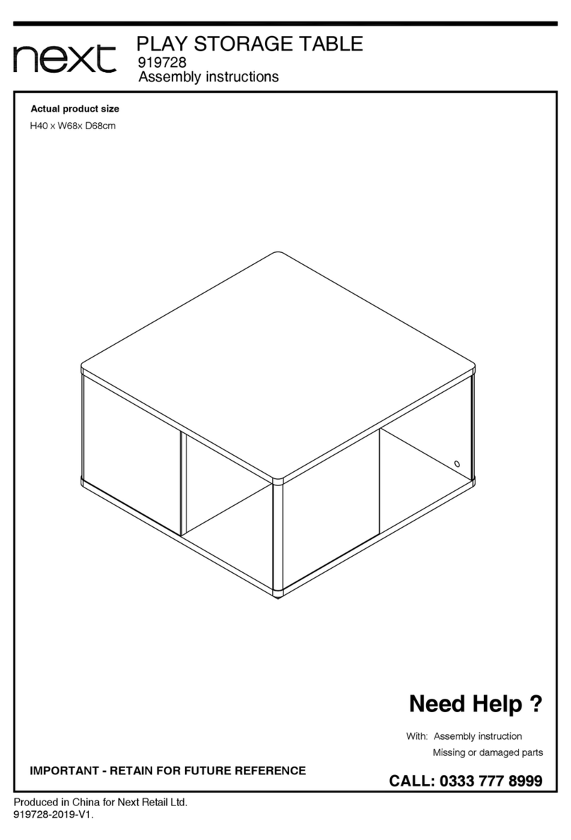 Next 919728 Assembly instructions