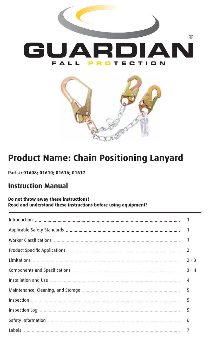 Guardian 01608 User manual
