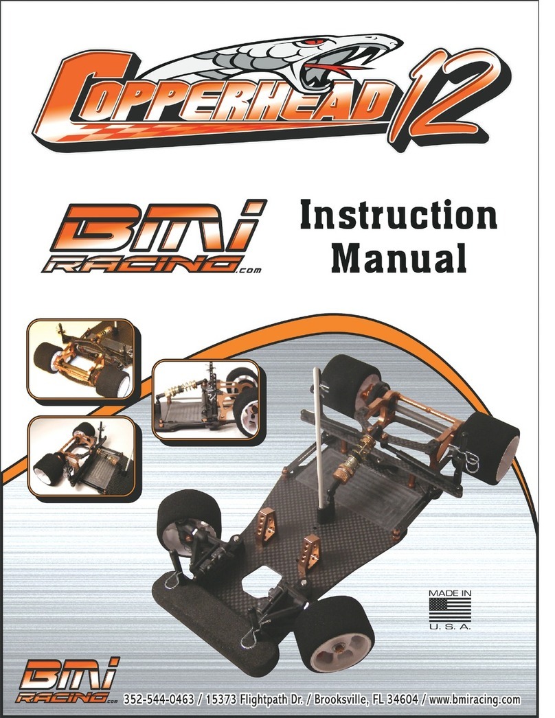 BMI Racing Copperhead 12 instruction manual