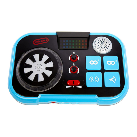 MGA Entertainment Little Tikes My Real Jam DJ Mixer User manual