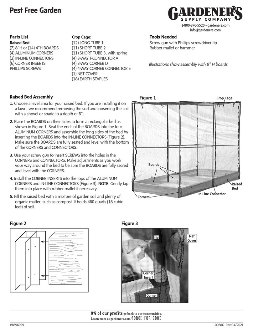 Gardeners 8596999 User manual