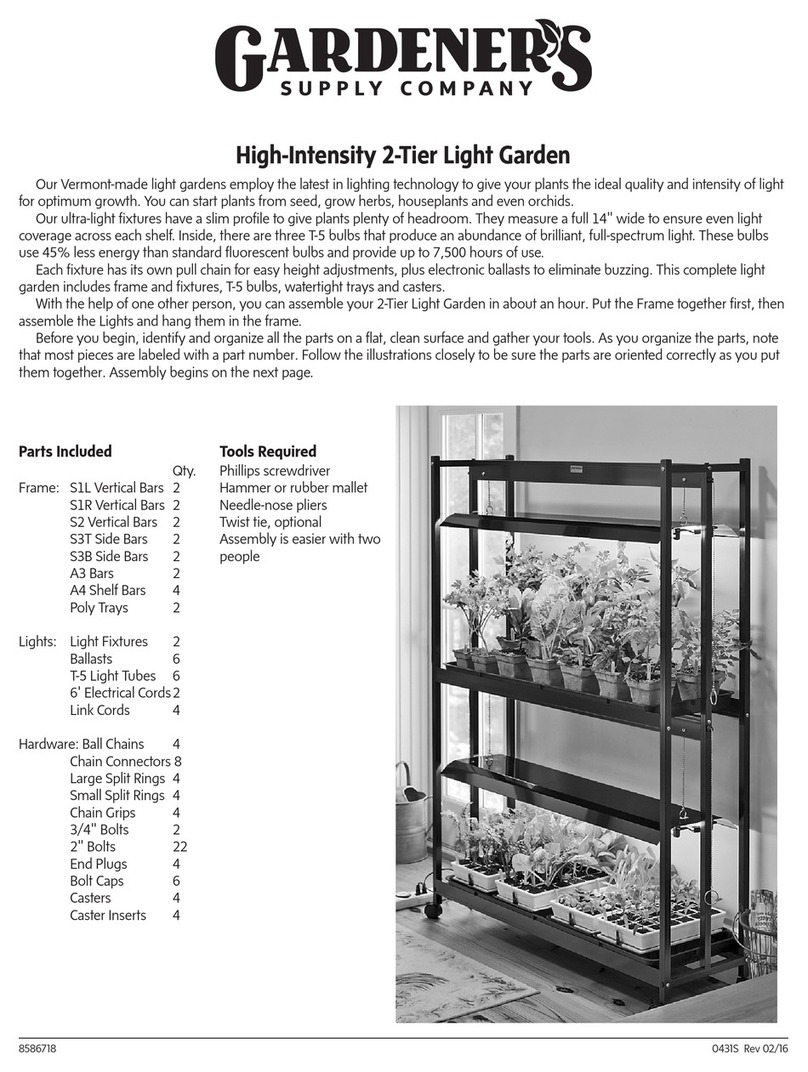 Gardeners 8586718 manual