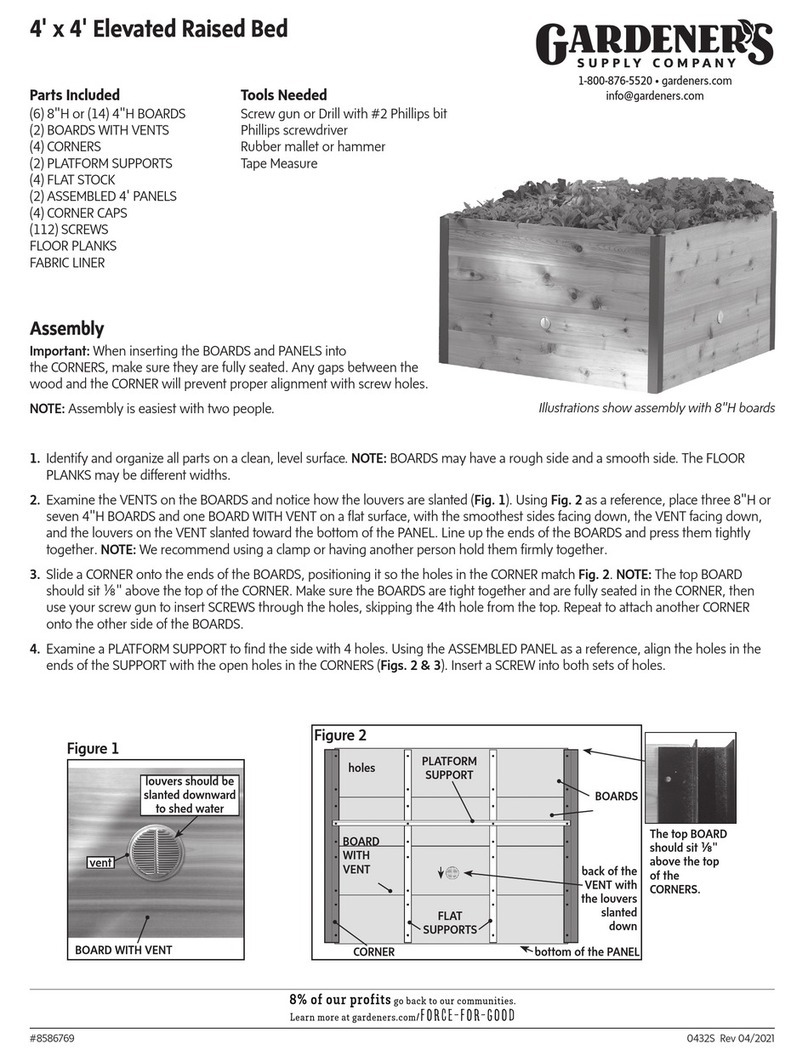 Gardeners 8610923 quick start guide