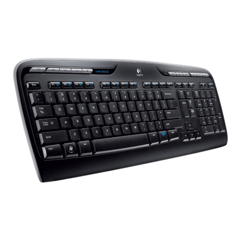 Logitech Wireless desktop MX300 User manual