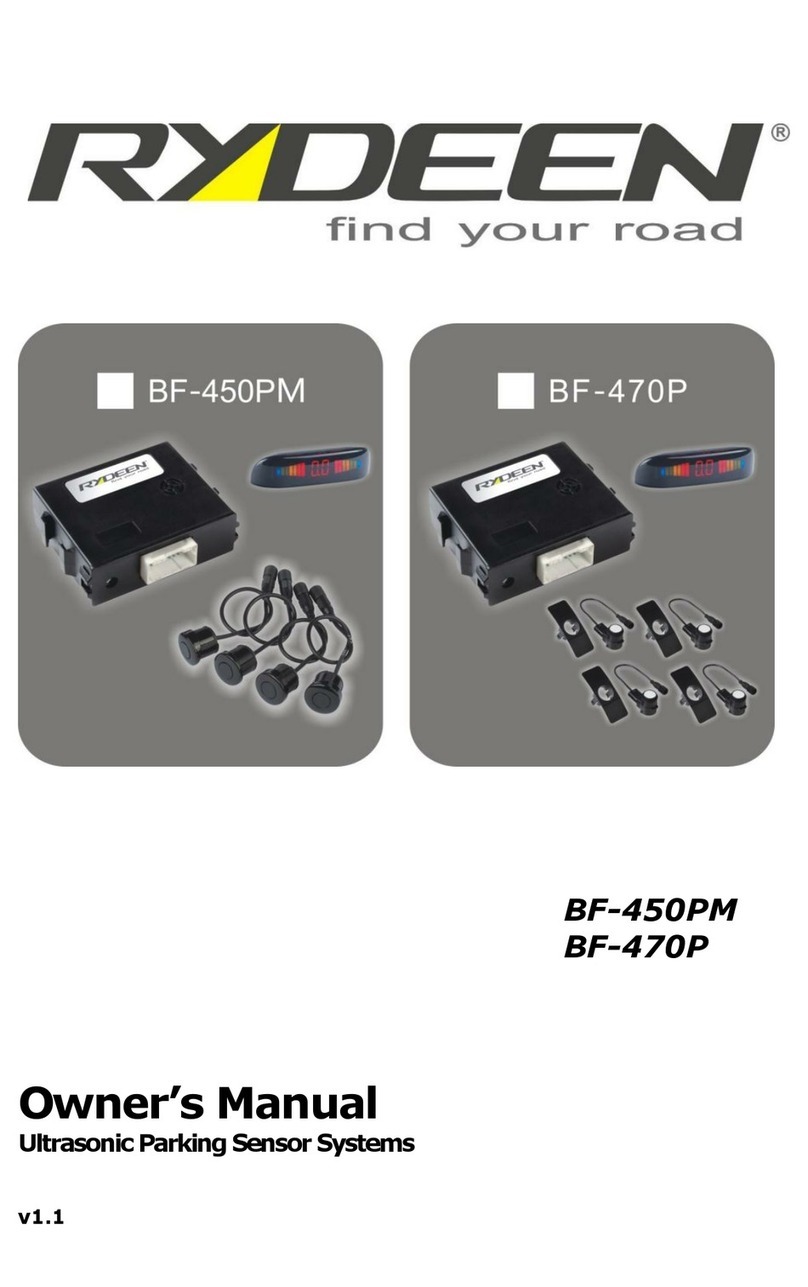 Rydeen BF-450PM owner's manual