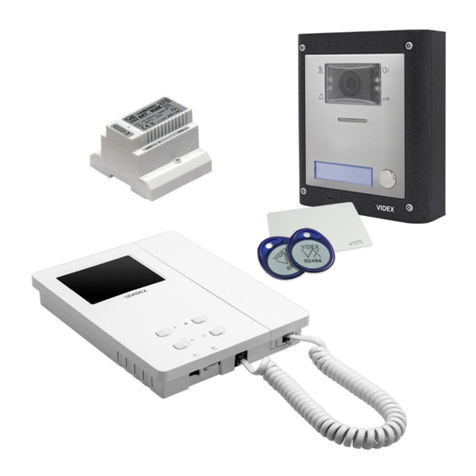 Videx VK4K/6256 Series System manual
