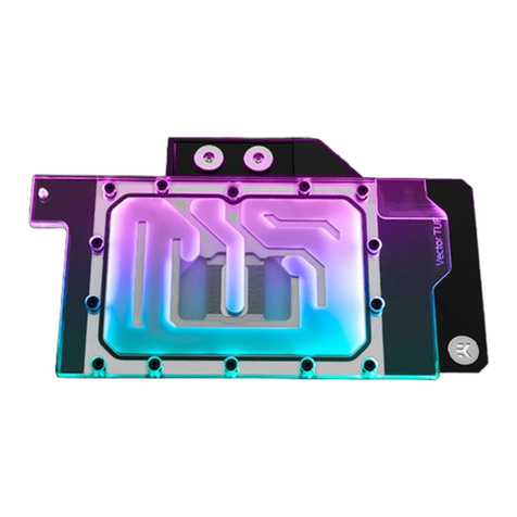 EK-Quantum Vector Strix RTX 3070 Backplate user guide