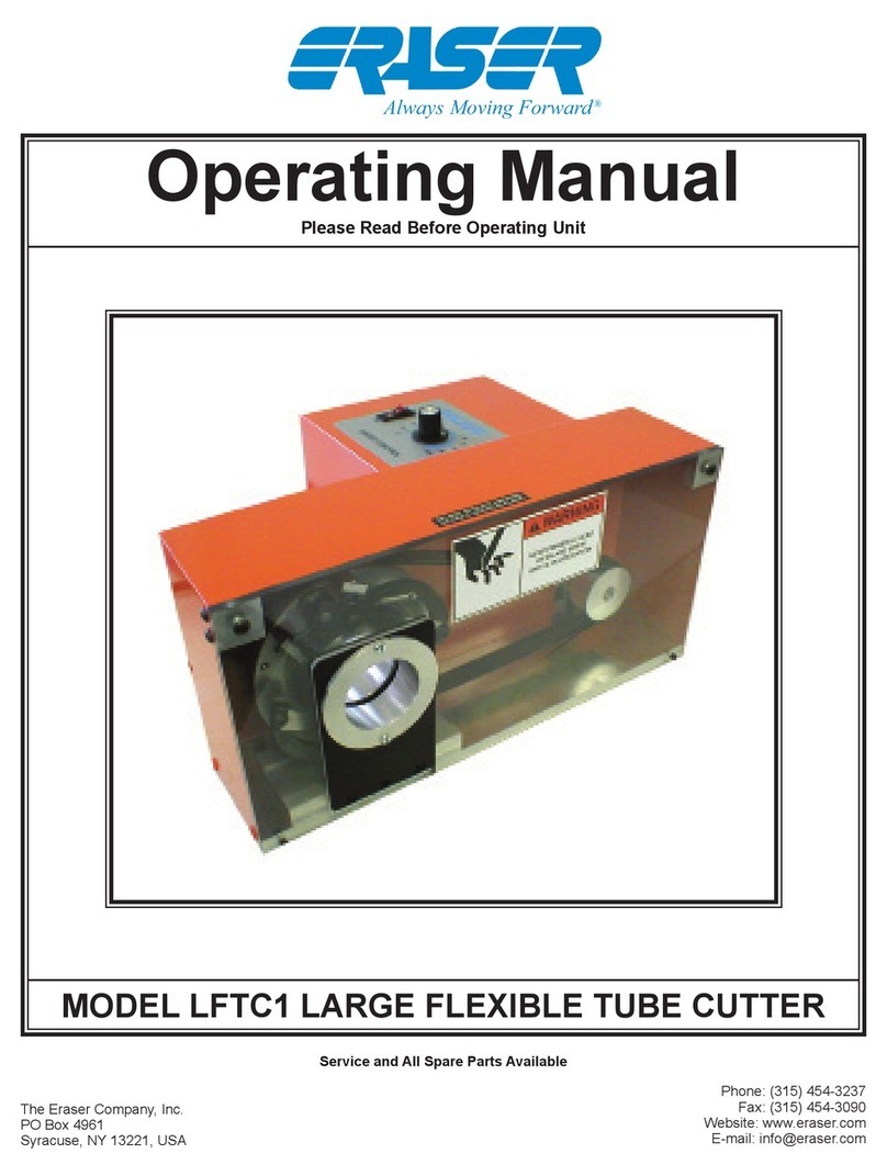 Eraser LFTC1 operating manual