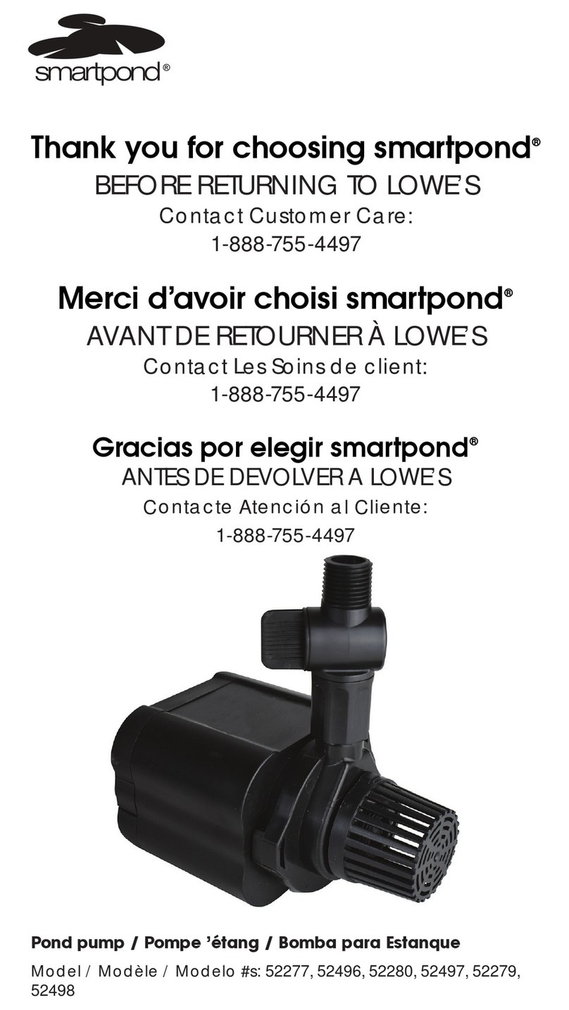 Smartpond 52277 manual