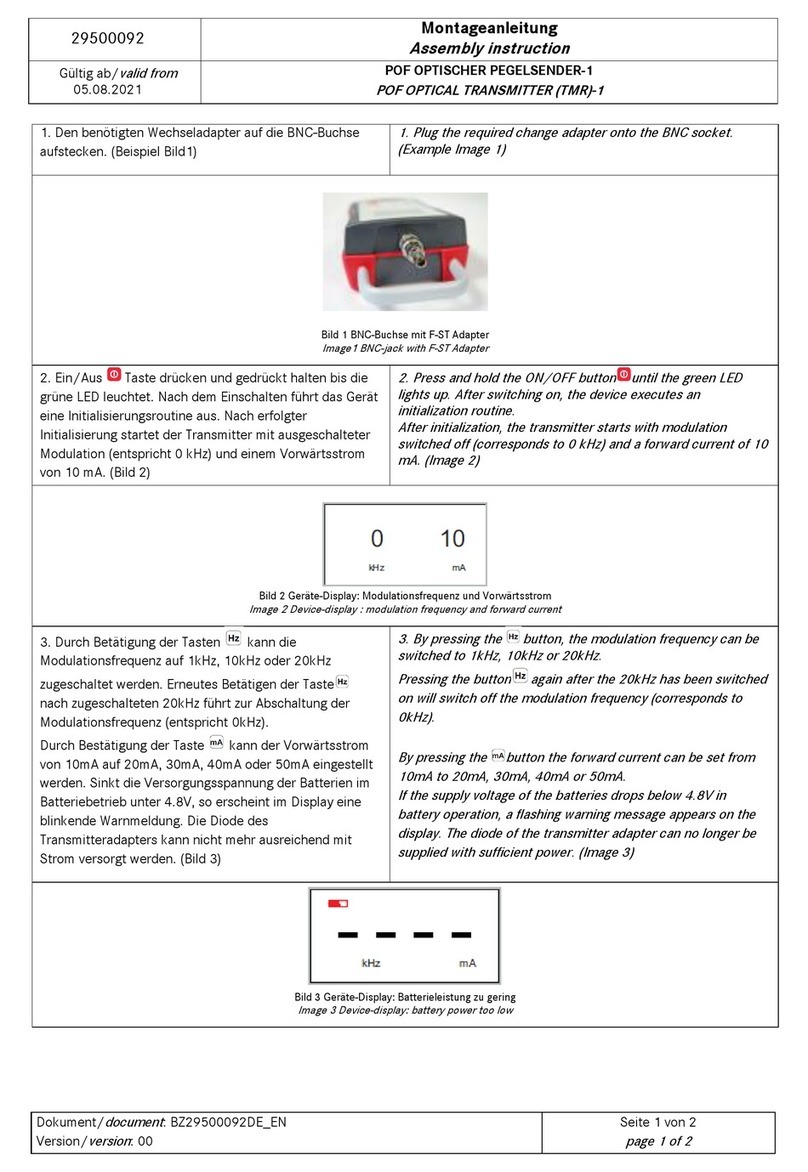 LAPP 29500092 Assembly instruction