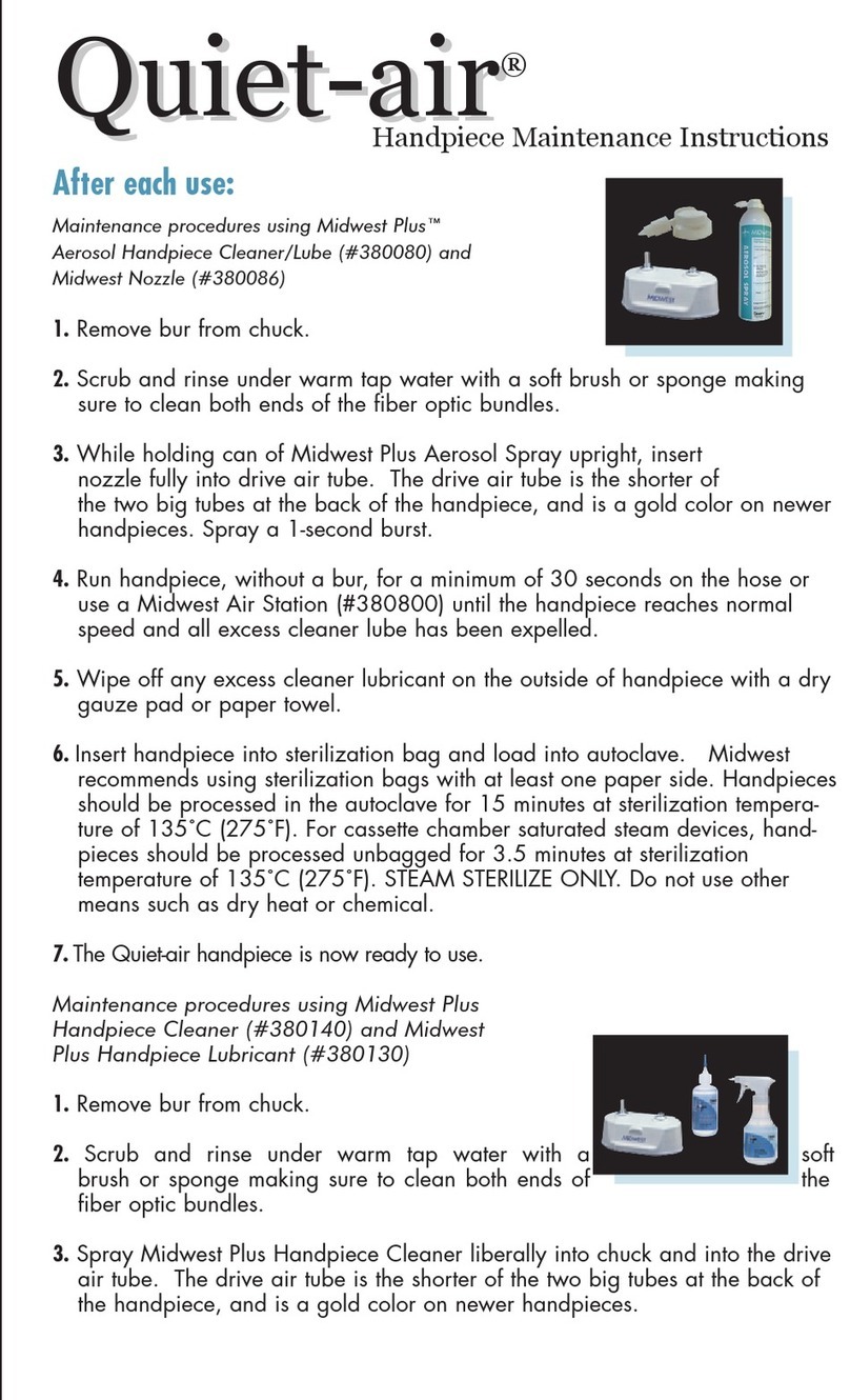 Midwest Quiet-air Maintenance instructions
