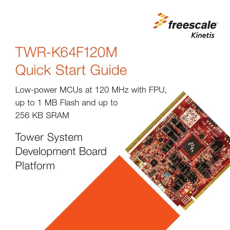 Freescale Semiconductor TWR-K64F120M quick start guide