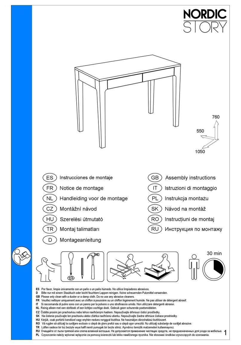 NORDICSTORY NS28MS Assembly instructions