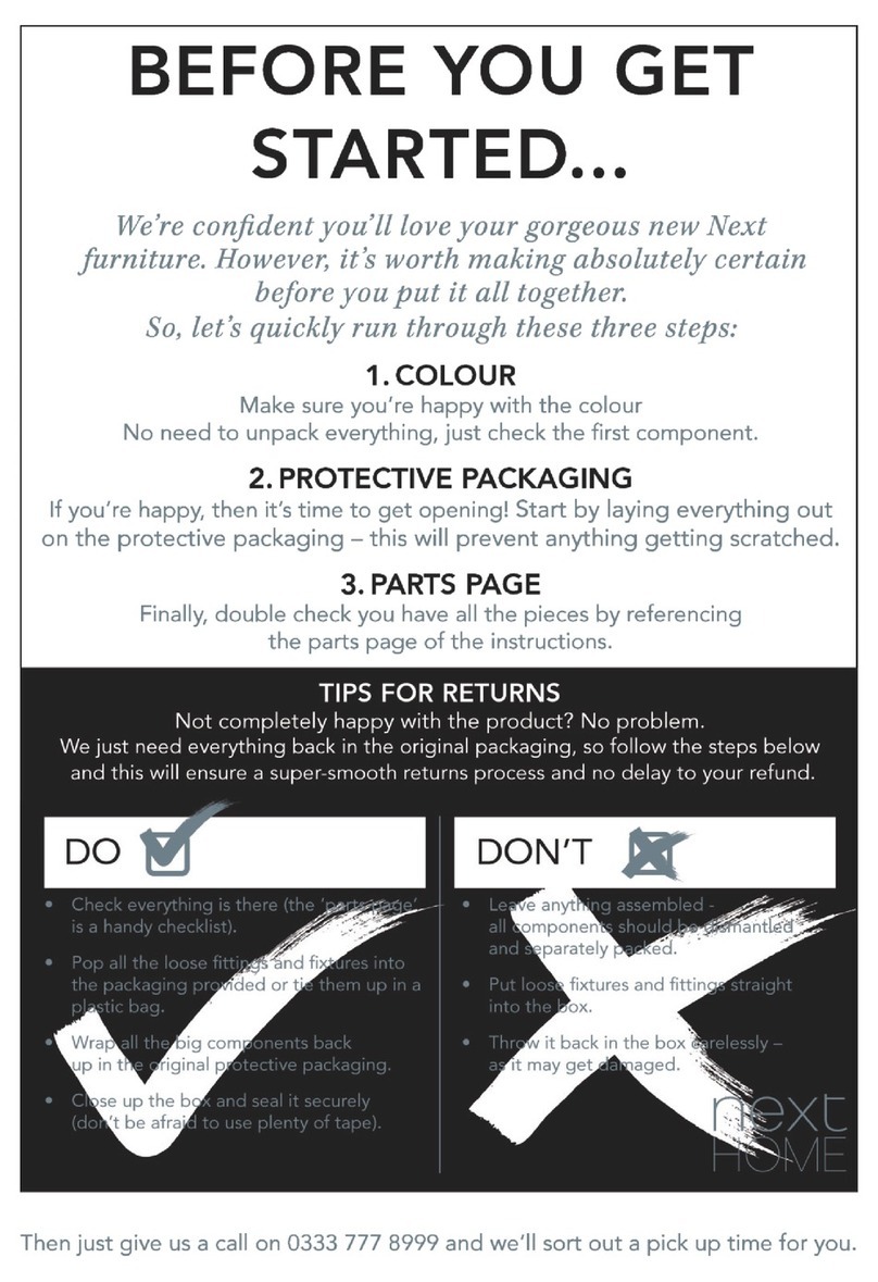 Next ISABELLA 324212 User manual